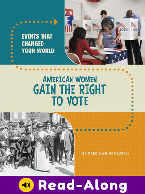 cover image of American Women Gain the Right to Vote